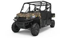 New 2019 POLARIS RANGER CREW XP 900 EPS POLARIS PURSUIT CAMO RANGER offers the most powerful utility rec side-by-side lineup in the industry so you can tow, haul, and ride your way through any job on your property. Class leading payload and towing capacities are built into every RANGER, from 2-seat options all the way to the 6-seat CREW!