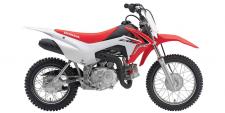 New 2018 HONDA CRF110F RED Once upon a time, a 110cc bike was a machine for adult-sized riders with some experience in the saddle. Then Honda rethought the situation. Sure, small engines make sense for smaller riders, but small engines also can mean narrow powerbands. Why not build a bike that combined the light weight and low seat height of a beginner bike with an engine thats more beginner friendly? The CRF110Fs engine size makes it easy for our engineers to tune in a super-wide torque spread and easy-to-access low-rpm power—just what a novice wants and needs. The right size and the right power delivery—Honda’s CRF110F gives riders the best of both worlds.