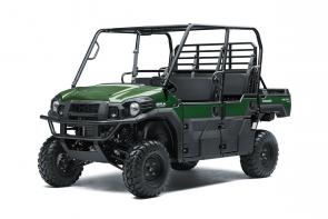 MULE PRO-DXT™ side x sides put down the hardworking muscle of a diesel engine with the versatility of 3- to 6-passenger seating. Featuring a Trans Cab™ system, this high-capacity vehicle has the ability to move materials and people at the jobsite.