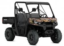 New 2018 CAN-AM DEFENDER DPS HD10 MOSSY OAK BREAK-UP COUNTRY CAMO Take control with the Defender DPS that features comfortable Dynamic Power Steering (DPS), lightweight wheels and tires, adaptable storage, Visco Lok and more to make your job easier.
