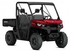 New 2018 CAN-AM DEFENDER DPS HD8 INTENSE RED Take control with the Defender DPS that features comfortable Dynamic Power Steering (DPS), lightweight wheels and tires, adaptable storage, Visco Lok and more to make your job easier.