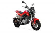 New 2019 BENELLI TNT135 RED A compact 47.8-inch wheelbase sets the tone with a minimal subframe and dinky tires with a 13-horsepower plant that drives the fun with plenty of grunt to pull off all your fancy tricks and whatnot. This pit bike really toes the genre line quite nicely with all the appropriate flavors and attitude.