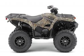 New 2019 YAMAHA GRIZZLY EPS 4WD HUNTER CAMO The tenaciously trail‑ready Grizzly EPS is the best‑performaing ATV in its class, with superior capability, all‑day comfort, and legendary durability. YFM70GPHKH
This item may not be available immediately in dealer stock. Some items may need to be ordered. See terms for details.