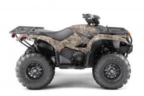 New 2019 YAMAHA KODIAK 700 EPS 4WD HUNTER CAMO Devouring chores in comfort and with confidence, the Kodiak 700 EPS makes light of tough work. YFM70KPHKH
This item may not be available immediately in dealer stock. Some items may need to be ordered. See terms for details.