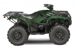 New 2019 YAMAHA KODIAK 700 EPS 4WD GREEN Devouring chores in comfort and with confidence, the Kodiak 700 EPS makes light of tough work. YFM70KPXKG
This item may not be available immediately in dealer stock. Some items may need to be ordered. See terms for details.