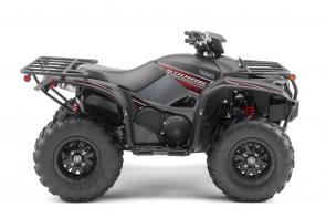 New 2019 YAMAHA KODIAK 700 EPS 4WD SE TACTICAL BLACK The class‑leading Kodiak 700 EPS Special Edition is ready and willing for work or play with cast aluminum wheels and new Backcountry Blue color and graphics.