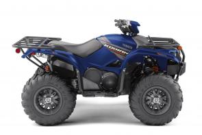 New 2019 YAMAHA KODIAK 700 EPS 4WD SE BACKCOUNTRY BLUE The class‑leading Kodiak 700 EPS Special Edition is ready and willing for work or play with cast aluminum wheels and new Backcountry Blue color and graphics. YFM70KPLKL
This item may not be available immediately in dealer stock. Some items may need to be ordered. See terms for details.