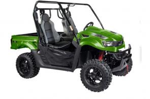 New 2020 KYMCO UXV 700I LE EPS GREEN The UXV 700i LE model is equipped with a 2500 lb. ComeUp winch and electronic power steering easy maneuvering through tight trails.