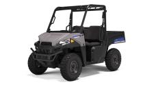 New 2020 POLARIS RANGER EV AVALANCHE GRAY The RANGER EV needs little maintenance, never requires gas, works harder and rides smoother than any electric vehicle in its class.
