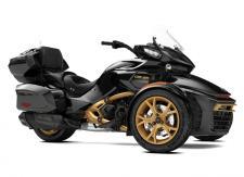New 2018 CAN-AM SPYDER F3 LIMITED 10TH ANNIVERSARY (SE6) JET BLACK METALLIC Storage: 36.5 gal (138 L)
Exclusive UFit System
Self Adjustable Rear Air Suspension
Top Case Rack