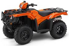New 2019 HONDA FOURTRAX FOREMAN 4X4 EPS ZEST ORANGE (TRX500FE2) The Foreman has long been Honda’s real workhorse, and plenty of riders find it the perfect size for both work and fun. It’s strong, rugged, famously reliable. Plus, its superior Honda engineering means you get more performance out of this ATV than some of the competition’s bigger and heavier models. 248217
