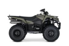 New 2019 SUZUKI KINGQUAD 400FSI GREEN The 2019 Suzuki KingQuad 400FSi features a 5-speed manual-shift transmission and semi-automatic clutch for those who favor a bit sportier performance.