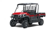 New 2020 KAWASAKI MULE PRO-FX EPS LE FIRECRACKER RED Powerful, high-capacity, three-passenger vehicles that are as durable a20Gs your days are long.