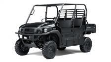 New 2019 KAWASAKI MULE PRO FXT SUPER BLACK The MULE PRO-FXT side x side has incomparable strength and endless durability backed by over a century of Kawasaki Heavy Industries, Ltd. (KHI) engineering knowledge. Go and get the job done with the MULE PRO-FXT side x side’s three-passenger Trans Cab system, or easily convert it to six-passenger mode for a revolutionary new way to work and play.