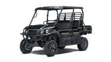 New 2020 KAWASAKI MULE PRO-FXT EPS LE SUPER BLACK Strong enough for work and play, these side x sides have an impressive hauling and towing capability, even in six-passenger mode.