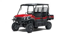 New 2020 KAWASAKI MULE PRO-FXT EPS LE FIRECRACKER RED Strong enough for work and play, these side x sides have an impressive hauling and towing capability, even in six-passenger mode.