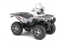 New 2018 YAMAHA GRIZZLY EPS 4WD LE SILVER METALLIC W/ ALUMINUM WHEELS The Grizzly EPS LE is equipped for the cold with an added fairing, heated seat and grips and a thumb warmer.