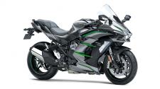 New 2019 KAWASAKI NINJA H2 SX SE+ METALLIC GRAPHITE GRAY/METALLIC DIABLO BLACK/EMERALD BLAZED GREEN Kawasaki’s Ninja H2 SX models are where luxury and performance reach stunning new heights.