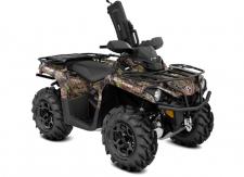 New 2018 CAN-AM OUTLANDER MOSSY OAK HUNTING EDITION 450 BREAK-UP COUNTRY CAMO Combine Mossy Oak’s Break-Up Country pattern with factory-installed hunting accessories and you get the ultimate hunting package.