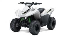 New 2019 KAWASAKI KFX50 BRIGHT WHITE THE KFX50 ATV IS THE PERFECT FIRST ATV TO INTRODUCE NEW RIDERS 6 YEARS AND OLDER TO THE EXCITING FOUR-WHEEL LIFESTYLE.