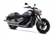 New 2019 SUZUKI BOULEVARD M50 MATTE GRAY The Suzuki Boulevard M50 is a muscle cruiser with sleek, yet powerful styling that includes slash-cut mufflers, a hard-tail look, and drag-style bars.