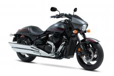 New 2019 SUZUKI BOULEVARD M90 GRAY/BLACK The Suzuki Boulevard M90 is a muscle cruiser with a sleek yet powerful styling that includes slash-cut mufflers, a hard-tail look, and drag-style bars.