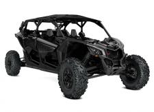 New 2018 CAN-AM MAVERICK X3 MAX X RS TURBO R TRIPLE BLACK This is the worlds first factory 72-in wide side-by-side vehicle. With 22-in of suspension travel and advanced FOX Racing components, it stretches the X3 X rs’ abilities far beyond expectations for staggering performance…anywhere.