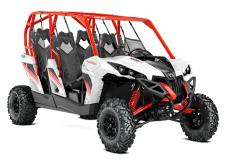 New 2018 CAN-AM MAVERICK MAX DPS 1000R WHITE / CAN-AM RED Enjoy comfortable steering with varying levels of assistance.