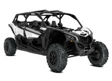 New 2018 CAN-AM MAVERICK X3 MAX TURBO WHITE The next generation of accessible high-performance is here: 4-seat, 120 horsepower Maverick X3 Turbo, with quick, efficient response and unbeatable all-round value.