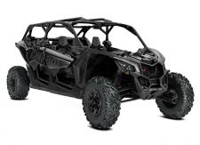 New 2018 CAN-AM MAVERICK X3 MAX X DS TURBO R TRIPLE BLACK The X3 X ds Turbo R is all about control, with fully-adjustable FOX 2.5 Podium RC2 HPG Piggyback shocks, with front and rear dual-speed compression and rebound settings for unparalleled flexibility on any terrain, with any driving style.