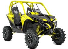 New 2018 CAN-AM MAVERICK X MR 1000R CARBON BLACK / SUNBURST YELLOW Horsepower matters when it comes to mud riding. Thats why the Maverick 1000R X mr is built with an 101-hp Rotax 1000R V-Twin engine. Take on any mud hole with confidence.