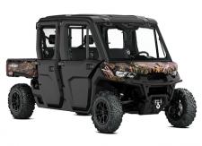 New 2018 CAN-AM DEFENDER MAX XT CAB HD10 MOSSY OAK BREAK-UP COUNTRY CAMO The Defender MAX XT CAB is the most complete utility vehicle that is inspired by those who drive it. Tough, capable and clever features allow the Defender MAX XT CAB to get the most out of your workday in comfort, style and ingenuity.