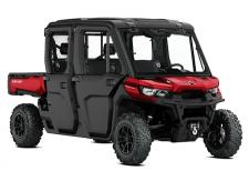 New 2018 CAN-AM DEFENDER MAX XT CAB HD10 INTENSE RED The Defender MAX XT CAB is the most complete utility vehicle that is inspired by those who drive it. Tough, capable and clever features allow the Defender MAX XT CAB to get the most out of your workday in comfort, style and ingenuity.
