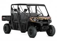 New 2018 CAN-AM DEFENDER MAX DPS HD10 MOSSY OAK BREAK-UP COUNTRY CAMO Take control with the Defender MAX DPS that features comfortable Dynamic Power Steering (DPS), lightweight wheels and tires, adaptable storage, Visco Lok QE and more to make your job easier.