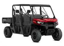 New 2018 CAN-AM DEFENDER MAX DPS HD8 INTENSE RED Take control with the Defender MAX DPS that features comfortable Dynamic Power Steering (DPS), lightweight wheels and tires, adaptable storage, Visco Lok QE and more to make your job easier.