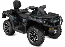 New 2018 CAN-AM OUTLANDER MAX LIMITED 1000R MIDNIGHT BLUE For the rider who wants it all, we’re got you covered. Featuring performance suspension, premium wheels, strategically placed controls, and unmatched versatility, the Outlander MAX LIMITED is the most luxurious ATV available.