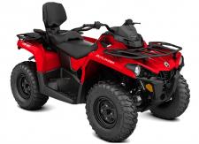 New 2018 CAN-AM OUTLANDER MAX 570 VIPER RED Raise your expectations, not your price range. Get the all-terrain performance youd expect from Can-Am at the most accessible price ever. A more comfortable two-up riding experience that simply and quickly converts to a one-up.