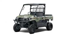 New 2020 KAWASAKI MULE PRO-MX EPS CAMO A comfortable fit for two passengers with the muscle to cover more ground in less time, and the versatility and capability to have some fun when the work is done.