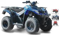 New 2019 KYMCO MXU270 Utilitarian yet fun, this versatile and low maintenance ATV is perfect for a transitional rider who knows how to work and play. Cargo racks and tow hitch help you get the job done and play in the mud after. (Available in Red & Blue)