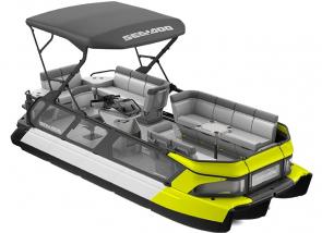 When the need for adrenaline kicks in, the Switch Cruise 21 with 230 hp delivers the goods. With enough power for spirited adventures and watersports, it adds the next level of excitement to awesome comfort and convenience of the Cruise model.

Lounge, relax, soak - however you take in the Sea-Doo Life, the Switch Cruise is outfitted to help your family do it with unmatched comfort, convenience and style on the water.

Family and friends are the fundamentals of creating memorable moments. Switch Cruise helps you seize the opportunity by unlocking amazing new adventures and ways to enjoy the water together.

Switch Cruise models come complete with high-quality, powder coated trailer included straight from the dealership.
