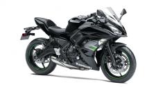 New 2019 KAWASAKI NINJA 650 METALLIC SPARK BLACK An upright riding position and smooth, responsive engine performance make the Ninja 650 ideal for everyday street riding, while its lightweight agility and invigorating mid-range power quickly remind you of its sportbike lineage.