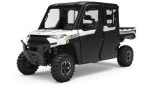 New 2019 POLARIS RANGER CREW XP 1000 EPS NORTHSTAR EDITION PEARL WHITE Great features of RANGER CREW XP 1000 with the factory installed RANGER Premium ProShield Cab and heating and air conditioning system.