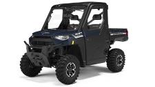 New 2020 POLARIS RANGER XP 1000 NORTH STAR EDITION STEEL BLUE METALLIC Great features of the RANGER XP 1000 with the factory installed RANGER Premium ProSheild Cab and heating and air conditioning system.