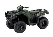 New 2018 HONDA FOURTRAX RANCHER OLIVE (TRX420TM1J) For decades now, Honda’s line of Rancher all-terrain vehicles has pretty much been where the search for the perfect mid-size ATV starts and ends. And it’s easy to see why so many thousands of Rancher owners know they’ve made the right choice. With a variety of models and options, it’s easy to get the features you want. Plus, the Rancher just hits that sweet spot in terms of size and performance.
Every Rancher starts with the same proven Honda engine, the heart of any ATV. A 420cc liquid-cooled single-cylinder design with fuel injection, it’s engineered for the kind of wide, low-revving power an ATV rider wants. And it offers something no other ATV can: Honda’s legendary reliability and efficiency.
After that, the mix-and-match of features is up to you. We have models with independent rear suspension (IRS) for excellent handling and a superior ride. We also have swingarm/solid-axle models suited to riders who tow a lot, or who want a solid axle’s simplicity of design. Standard manual ATV transmission, our exclusive Electric Shift Program, or Honda’s revolutionary Automatic Dual Clutch Transmission (DCT) are all available, as is Electric Power Steering and your choice between two- and four-wheel drive. 247516