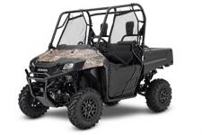 New 2020 HONDA PIONEER 700 DELUXE PHANTOM CAMO (SXS700M2D) In terms of engine displacement and chassis size, it sits right in the middle of our Pioneer lineup not too big and not too small. You can configure it to carry two or four people, and can further hone it with trim packages and other features. 250463