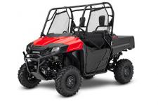 New 2020 HONDA PIONEER 700 RED (SXS700M2) In terms of engine displacement and chassis size, it sits right in the middle of our Pioneer lineup not too big and not too small. You can configure it to carry two or four people, and can further hone it with trim packages and other features. 250438