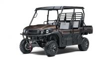 New 2020 KAWASAKI MULE PRO-FXT RANCH EDITION METALLIC RUSTIC BRONZE Strong enough for work and play, these side x sides have an impressive hauling and towing capability, even in six-passenger mode.