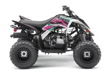 New 2020 YAMAHA RAPTOR 90 WHITE With electric start, reverse, and legendary Raptor styling, this youth ATV is pure fun for riders 10‑years‑old and up. YFM09RY XLW