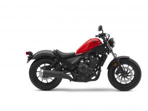 New 2018 HONDA REBEL 500 RED CUSTOM SOUL.
The Rebel 500 is a stripped-down performer that’s up for anything. From its subtle, blacked-out looks and compact frame to its low-slung seat, the Rebel just looks right. Especially in the new Candy Lightning Blue. Once you swing a leg over it, you’ll know why people are so excited. This bike is a fun ride with an impressive lean angle and a 471cc parallel-twin engine tuned for middle and upper-rpms. We think it’s the perfect canvas to customize – and of course, it also rocks stock. 246728