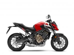 New 2018 HONDA CB650F ABS RED A pretty new face is great and all, but it’s what’s on the inside that counts. The CB650F shares most of its technology with its fully faired counterpart, starting with a 649cc, liquid-cooled, inline-four engine. The airbox has been redesigned with power in mind, rerouting cables and wires that were previously in the way of crucial airflow. A change from a three-phase to a two-phase muffler means less backpressure and a small bit more horsepower, as well as a more aggressive sound and smoother throttle response, according to Honda. Gears two through five in the six-speed transmission in both models have also been altered for lower, closer gear ratios and better acceleration. 246888